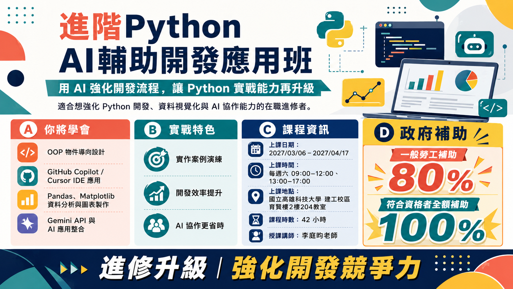 進階Python AI輔助開發應用班第01期